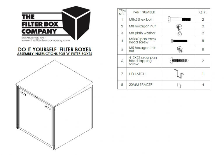 Filter Box Assembly The Filter Box Company